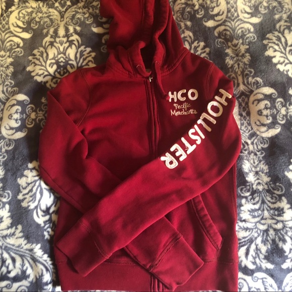Hollister Sweaters - Ruby Red Hollister Sweater